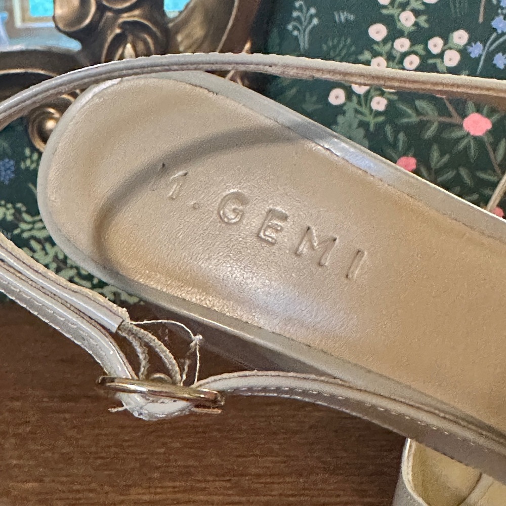 M. Gemi The Diletta Light Tan Sandals | size 36 | new without box - Picture 4 of 6